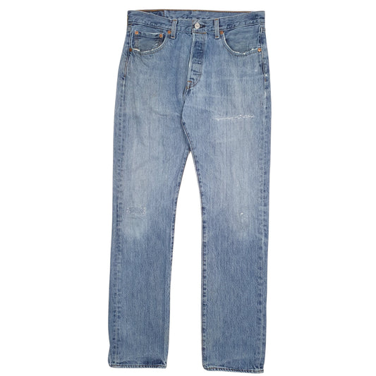 Mens Blue Levis  501 JeansW32 L34