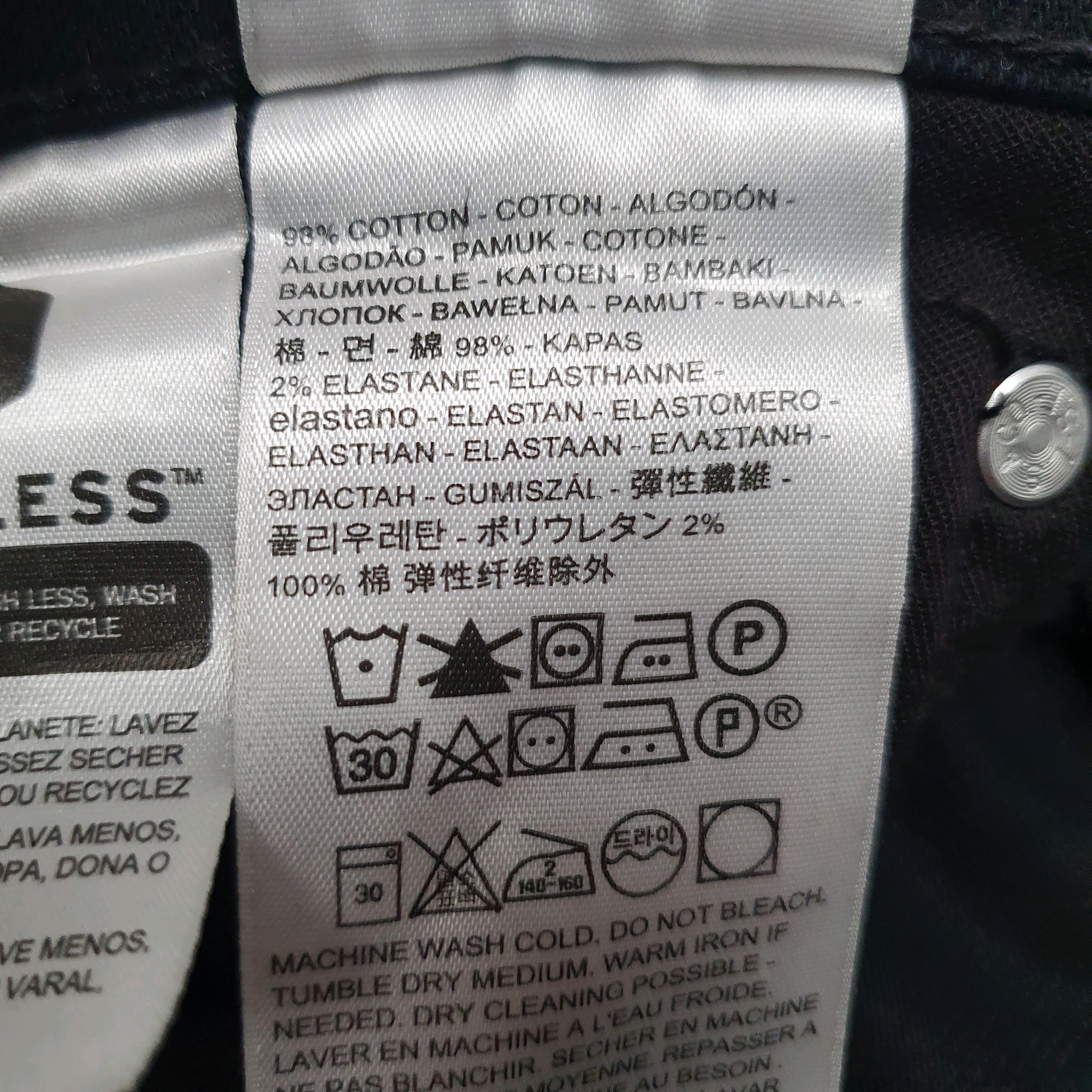 Mens Black Levis   Jeans
