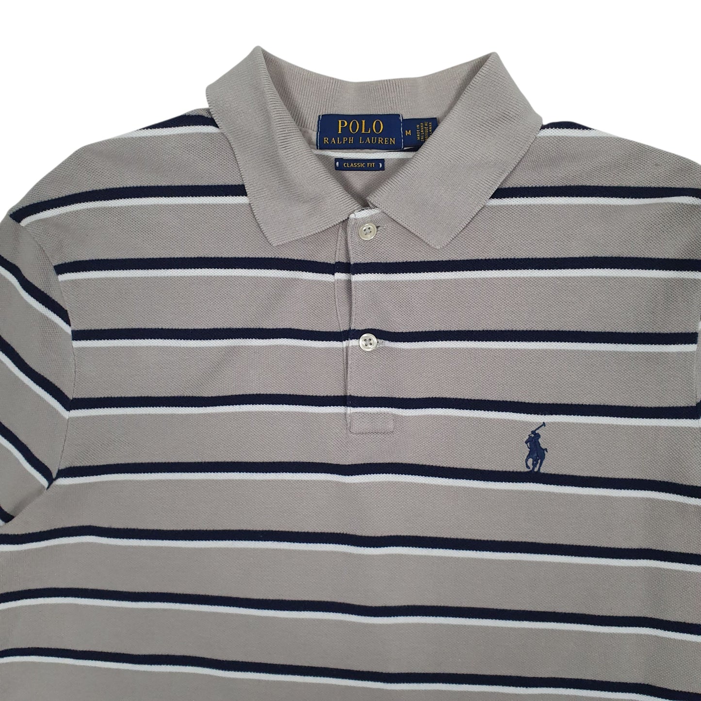 Mens Grey Polo Ralph Lauren   Polo Shirt