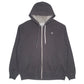 Mens Grey Champion Hoodie Full Zip Jumper