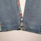 Mens Blue Levis Vintage 00s Quarter Zip Jeans