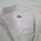 Mens White Lacoste   Trousers