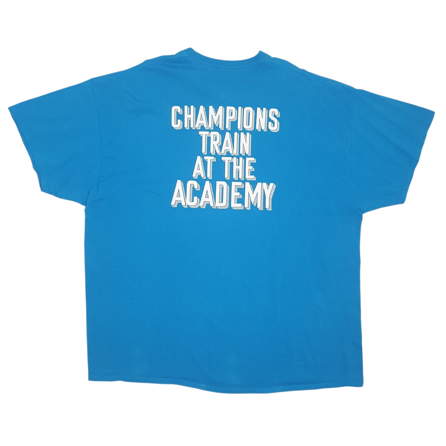 Mens Blue Unbranded Greenville Softball Crewneck T Shirt
