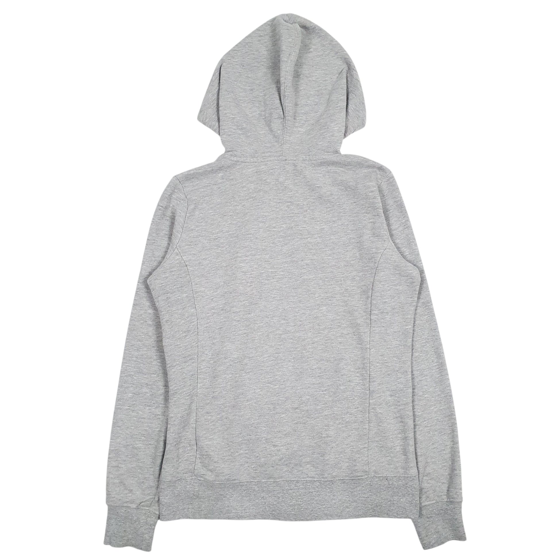 Womens Grey The North Face Spellout Hoodie Jumper