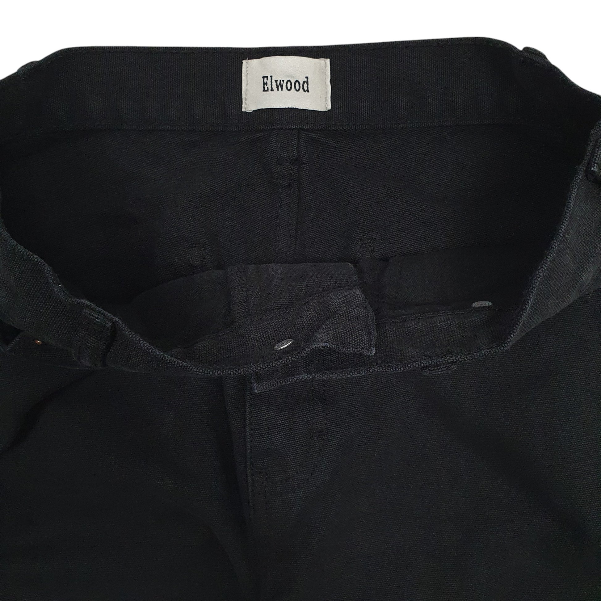 Mens Black Elwood Carpenter Hoodie Jeans