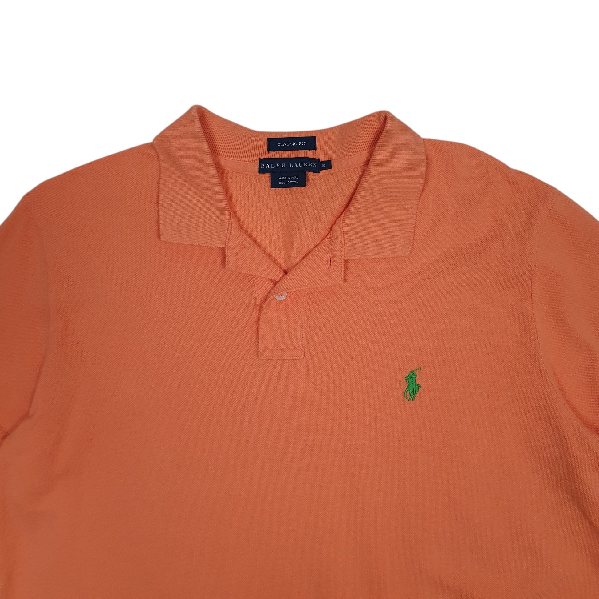 Womens Orange Polo Ralph Lauren   Polo Shirt