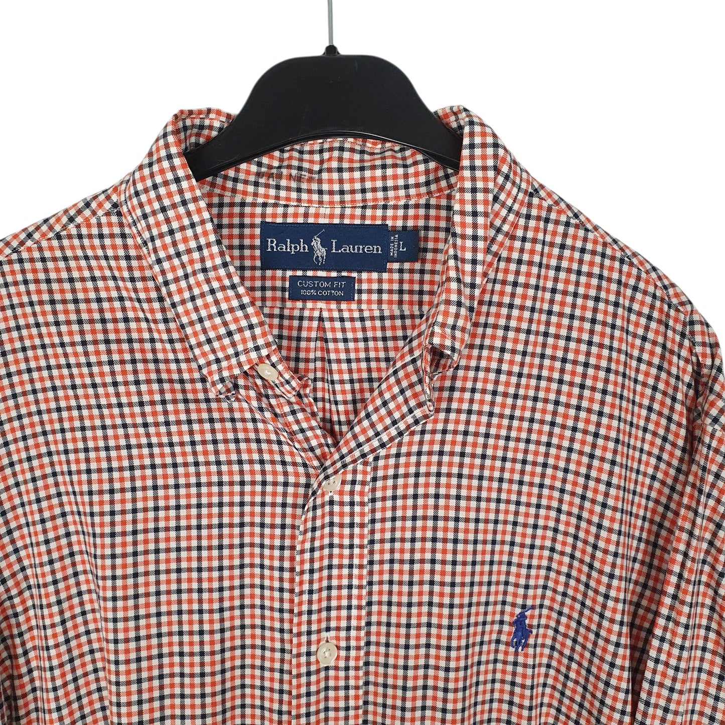 Mens Orange Ralph Lauren   Shirt