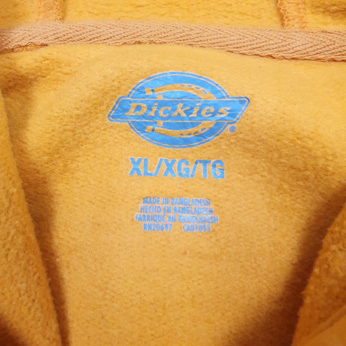 Womens Orange Dickies  Hoodie Jumper