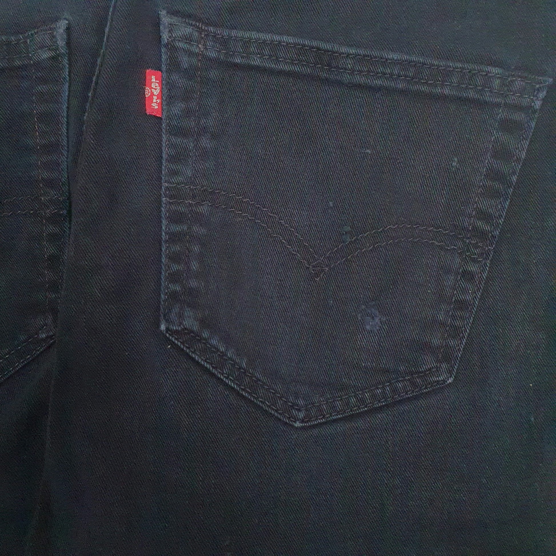 Mens Black Levis   Jeans
