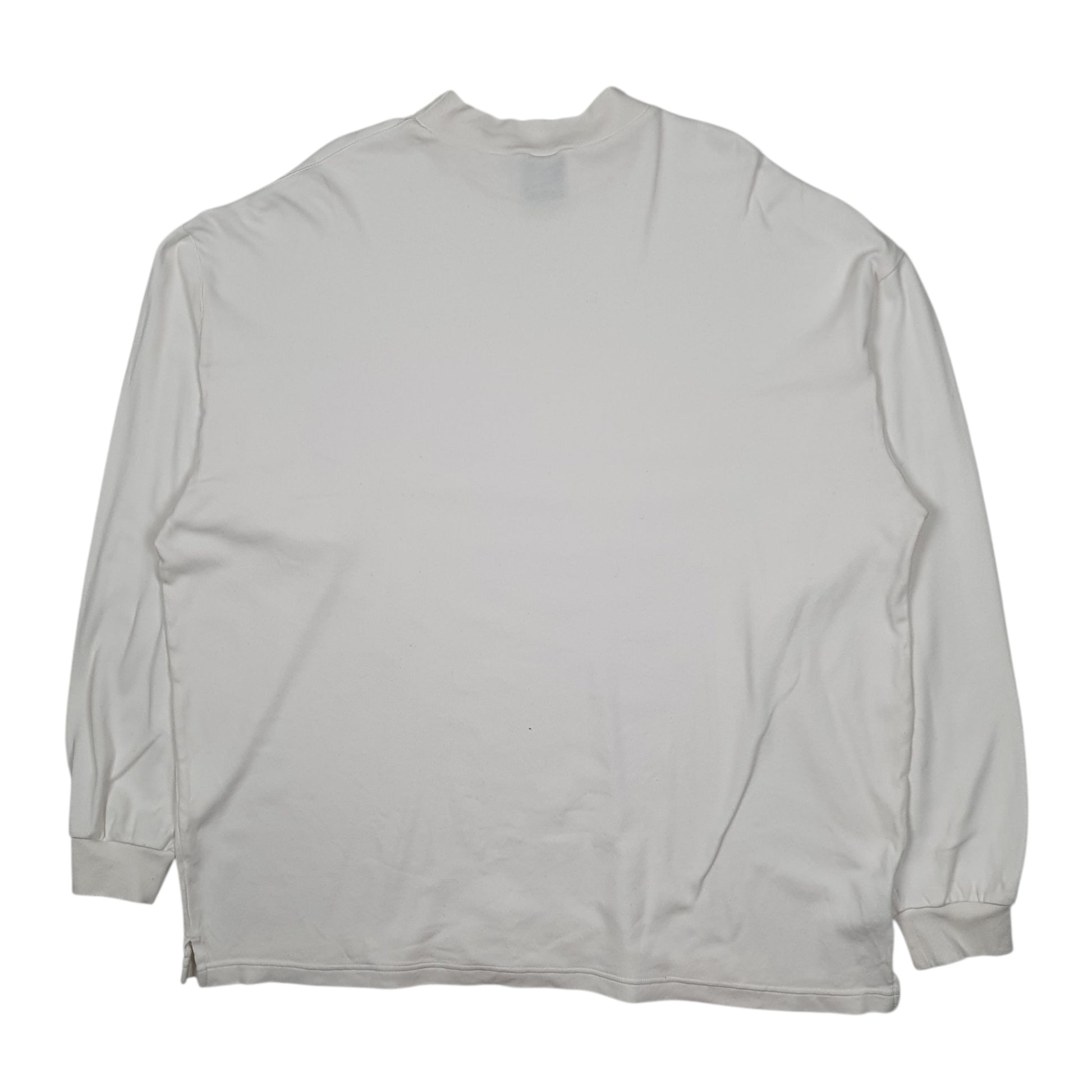 Mens White Nike Golf Crewneck Jumper