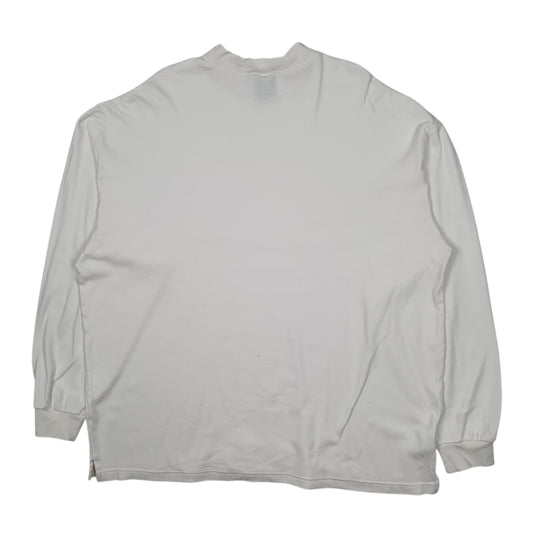 Mens White Nike Golf Crewneck Jumper