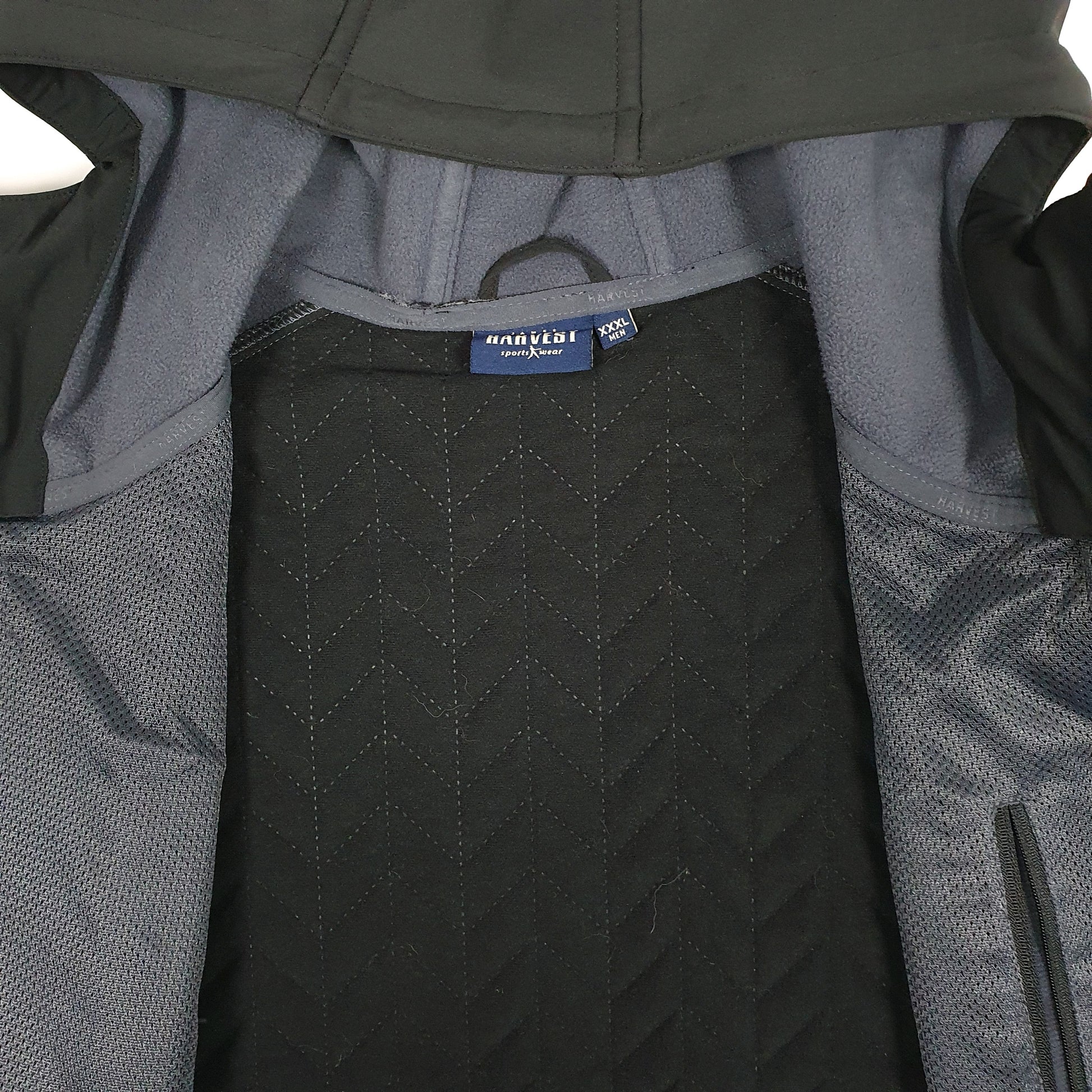 Mens Black James Harvest Activewear  Coat