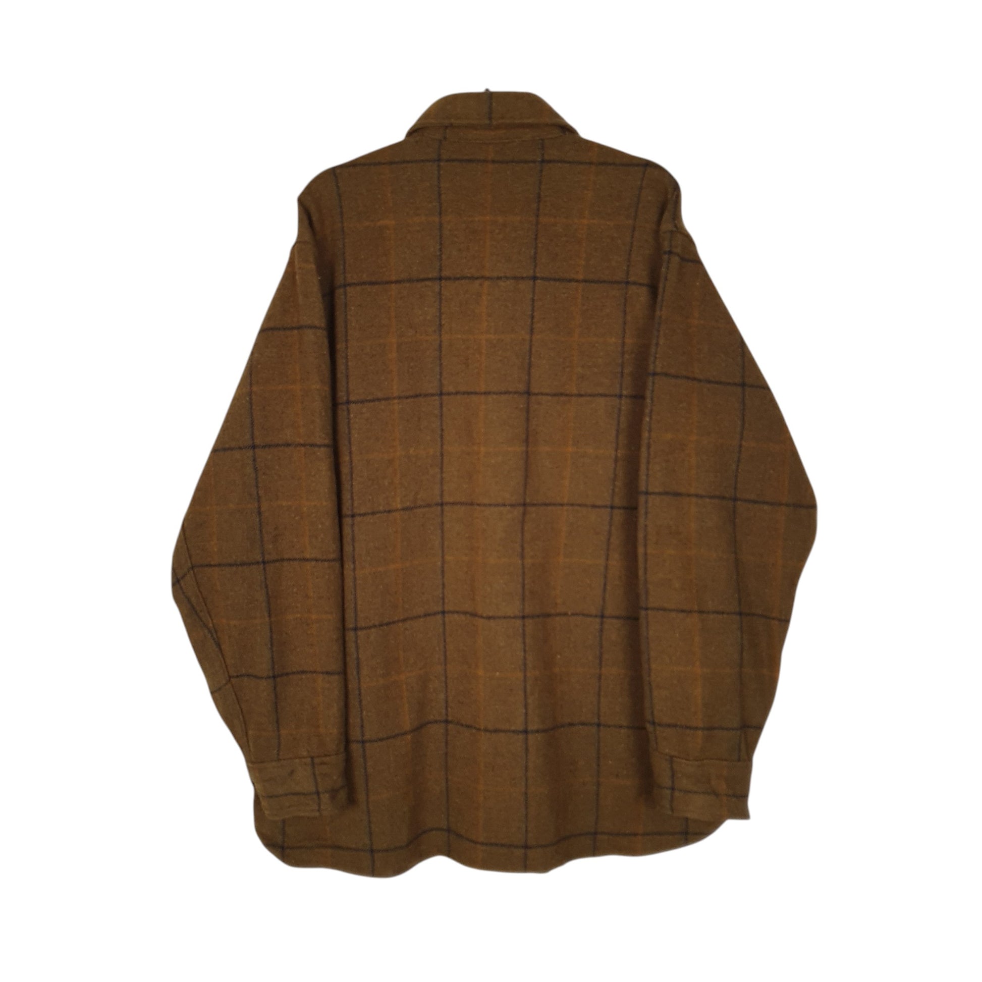 Mens Green Woolrich Vintage 1940s 50s Heavy  Shirt