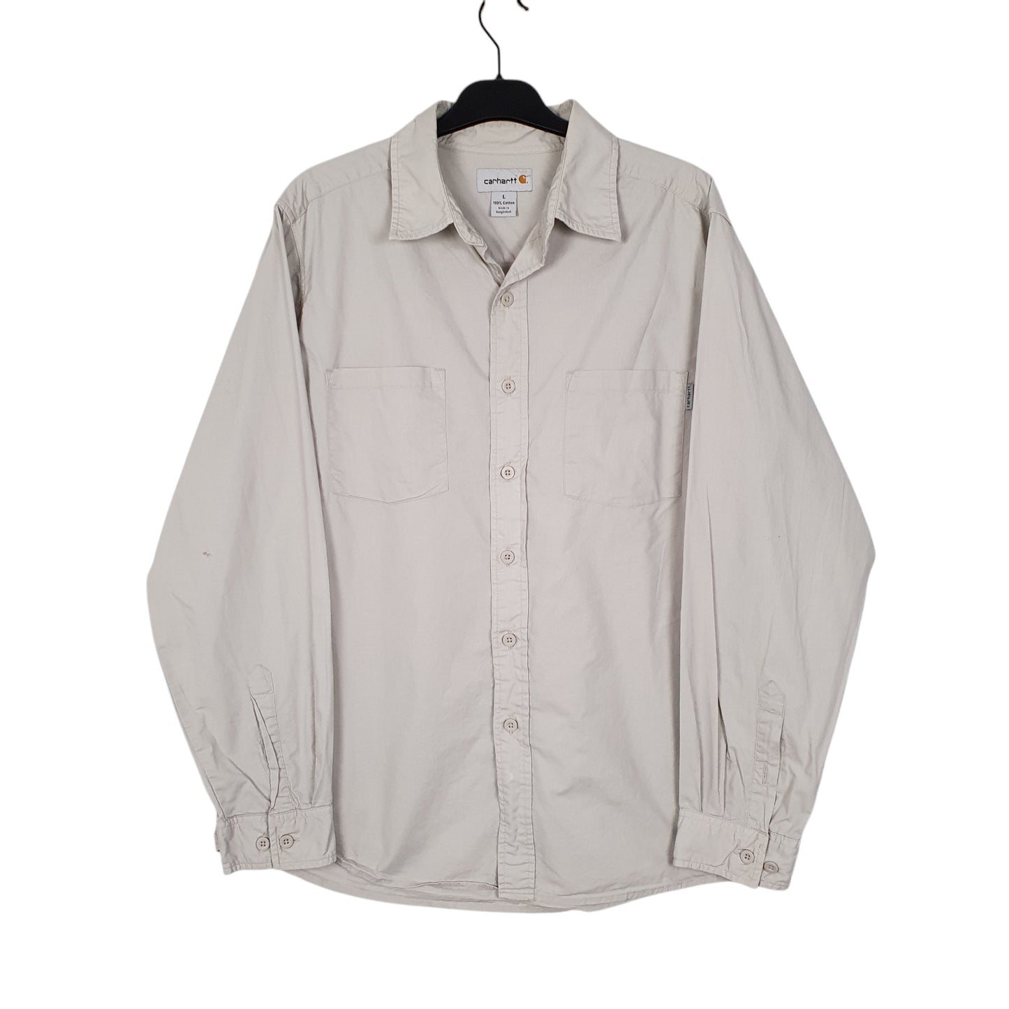 Mens Grey Carhartt  Long Sleeve Shirt