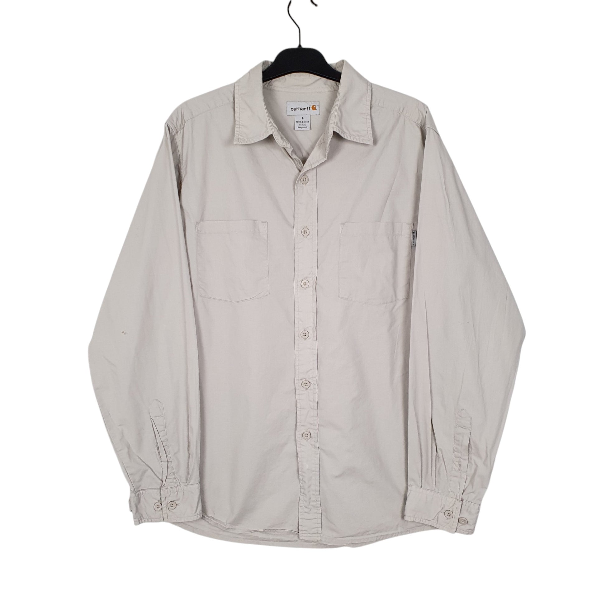 Mens Grey Carhartt  Long Sleeve Shirt