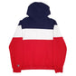 Mens Red Fila Spellout Hoodie Jumper