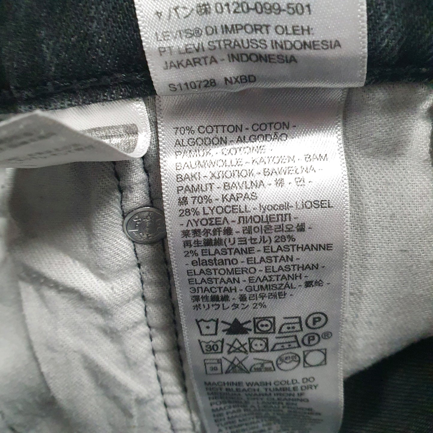 Mens Black Levis   Jeans