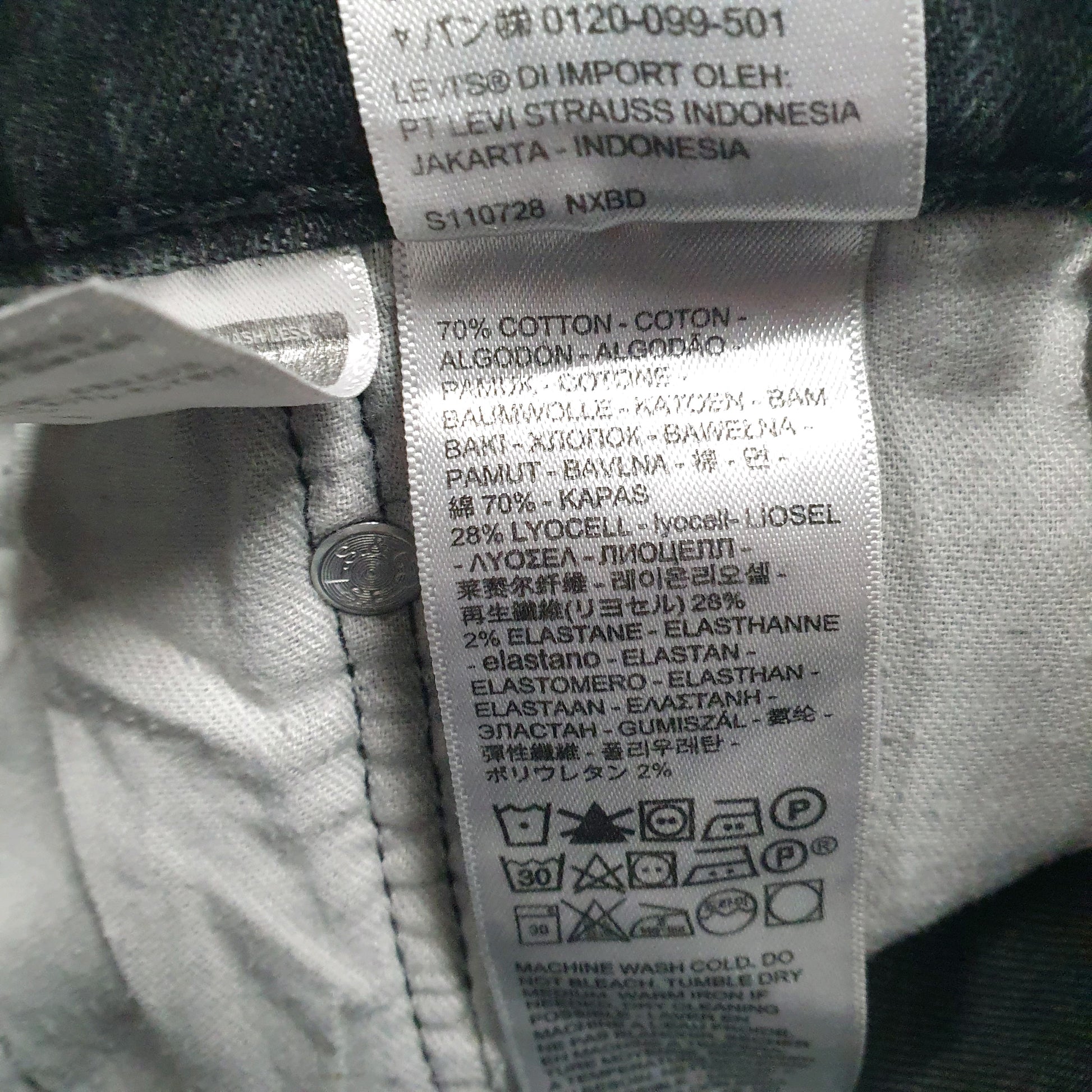 Mens Black Levis   Jeans