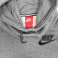 Womens Grey Nike  Hoodie Jumper