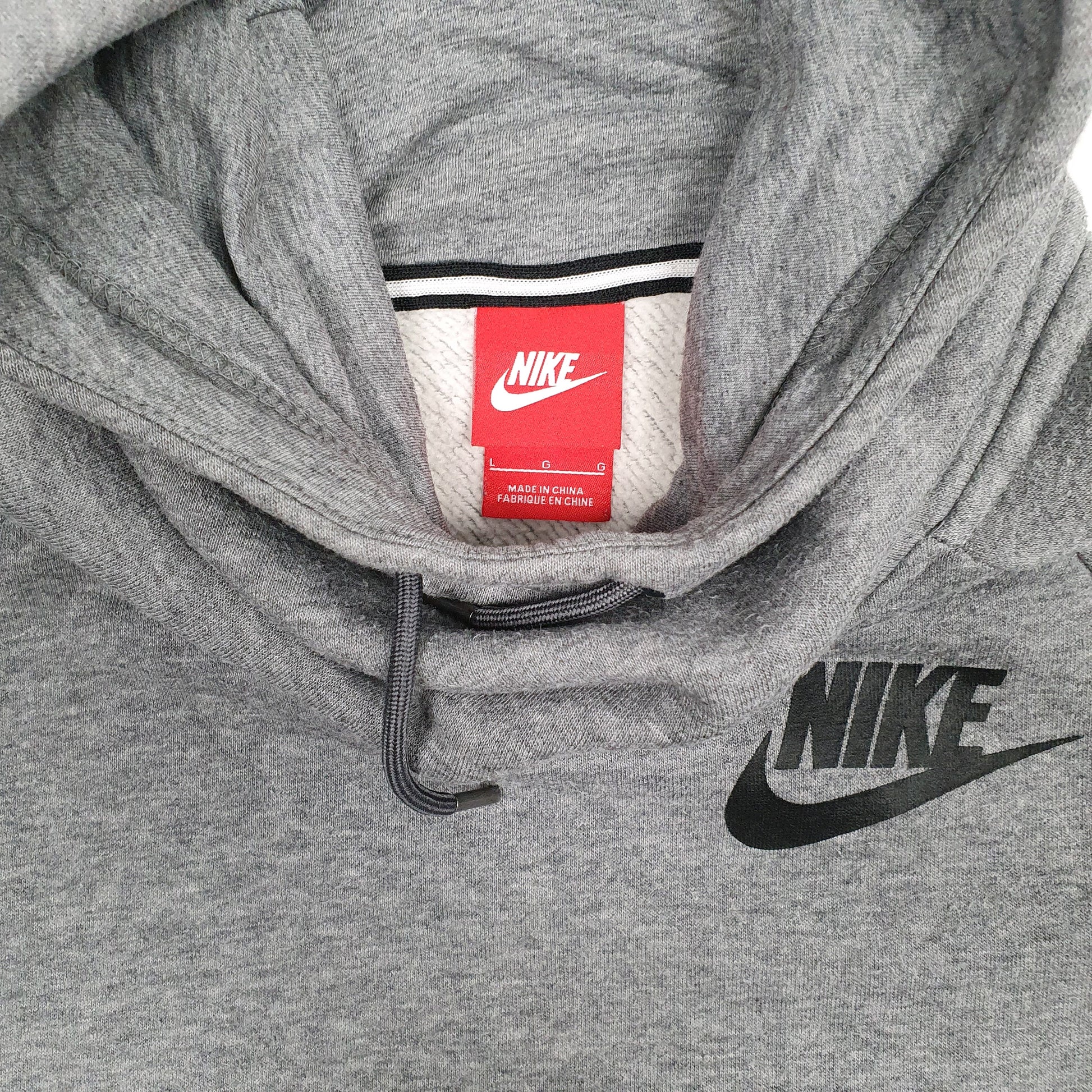 Womens Grey Nike  Hoodie Jumper