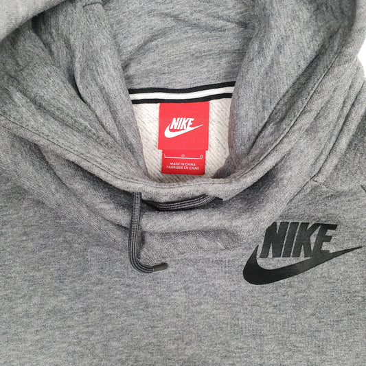 Womens Grey Nike  Hoodie Jumper