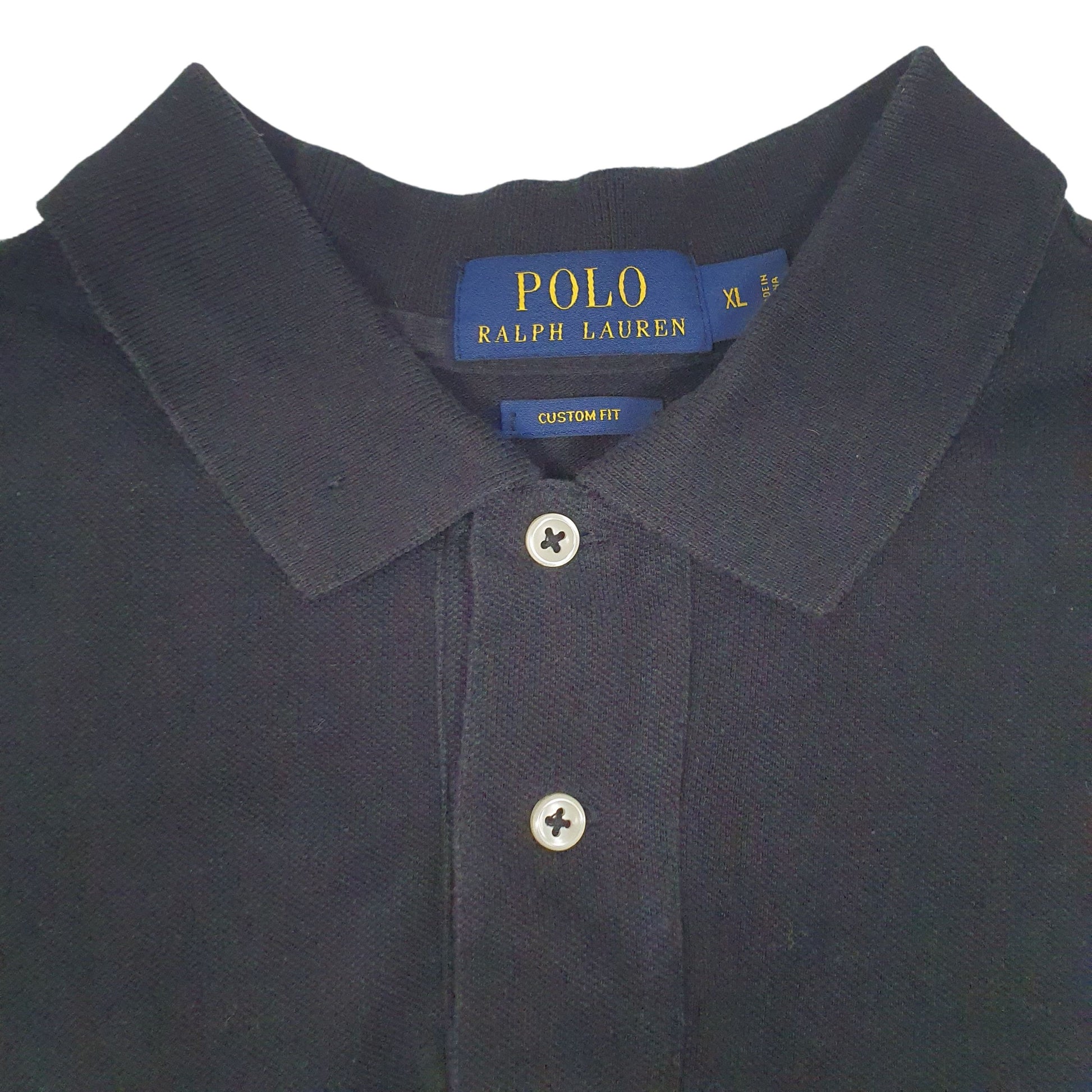 Mens Black Polo Ralph Lauren   Polo Shirt