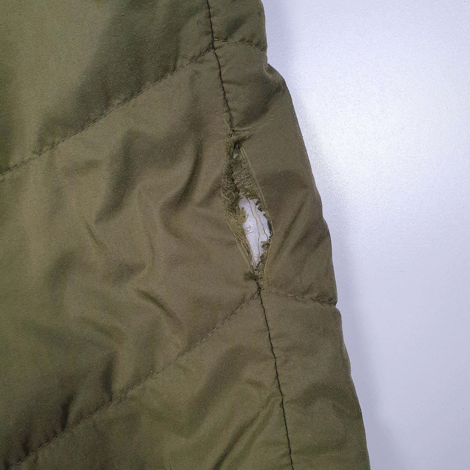 Mens Green The North Face Vintage 90s Made In USA Gilet Vest  Coat