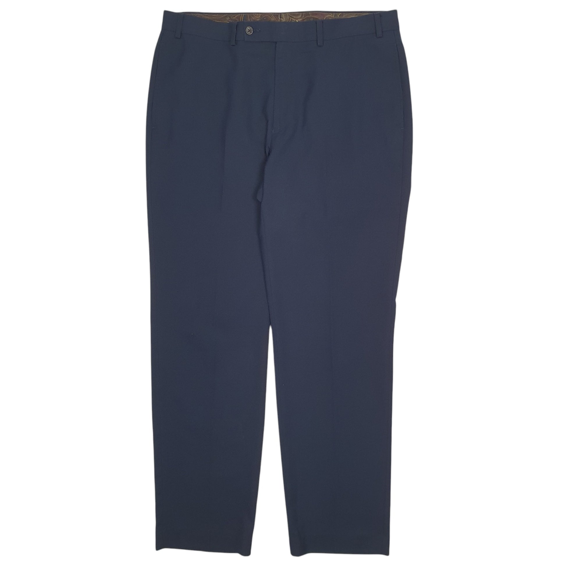 Mens Navy Ralph Lauren  Formal Trousers