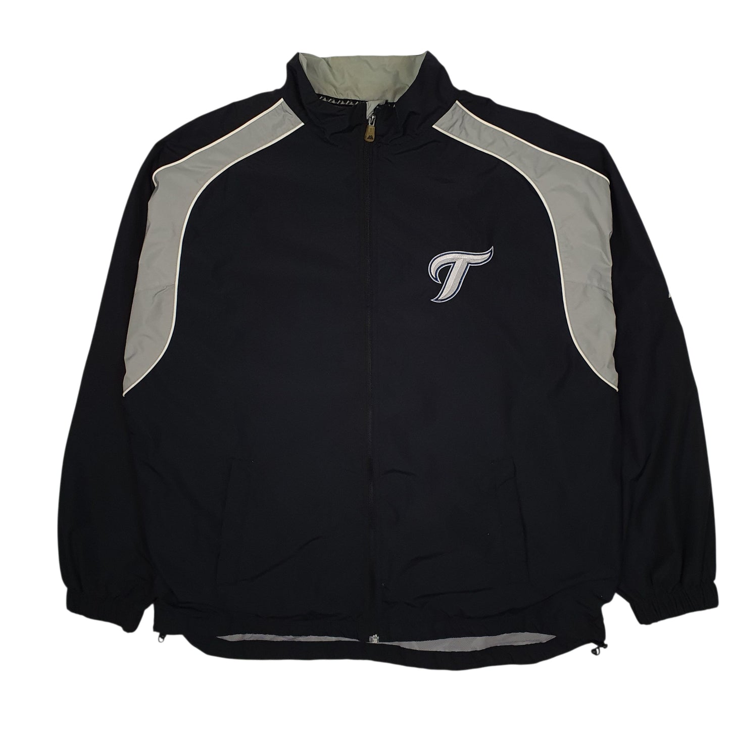 Mens Black Majestic Toronto Blue Jays MLB Baseball  Coat
