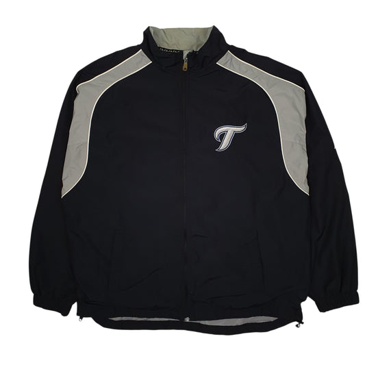 Mens Black Majestic Toronto Blue Jays MLB Baseball  Coat