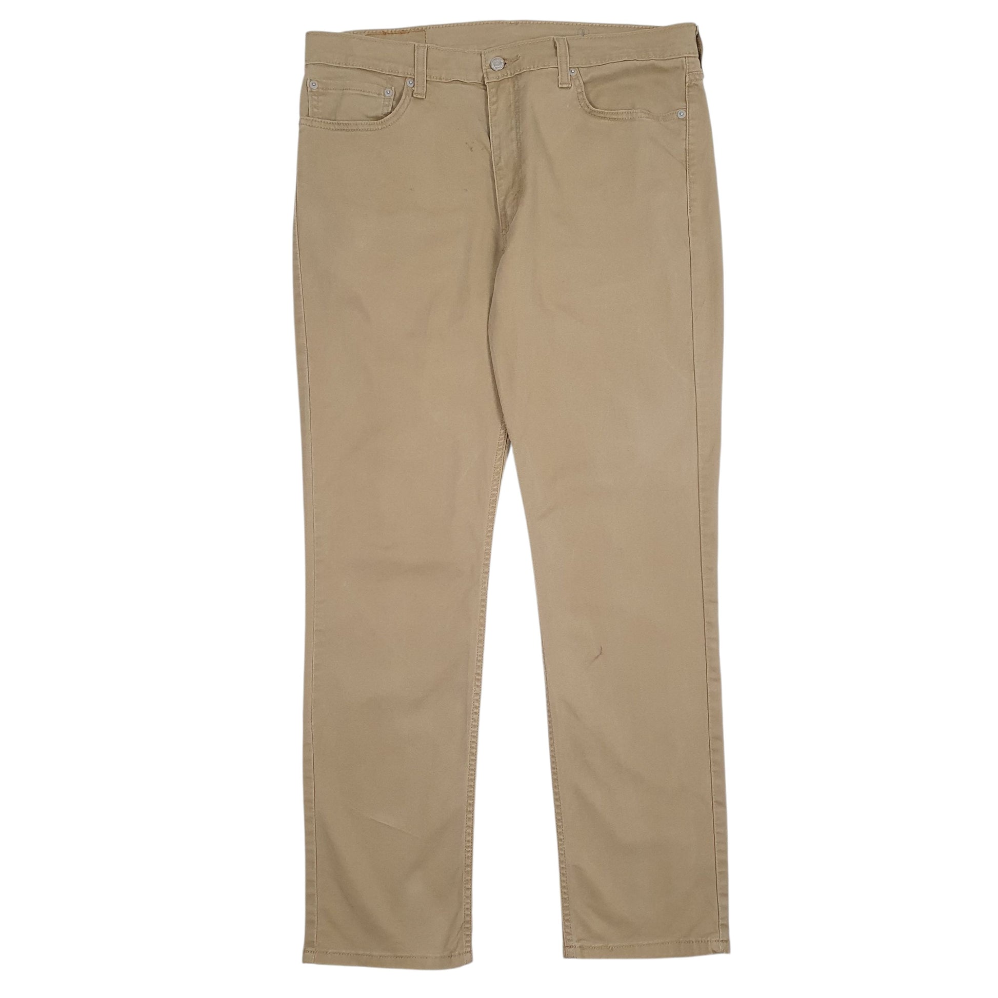 Mens Brown Levis 511 Chino Trousers