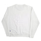 Mens White Champion  Crewneck Jumper