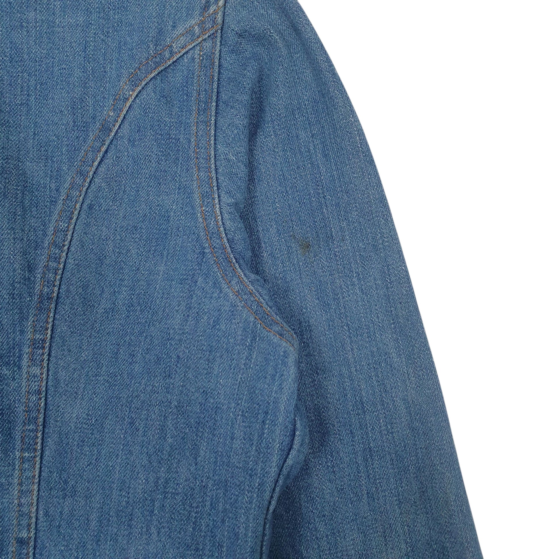 Mens Blue Levis Vintage Orange Tab Core  Coat