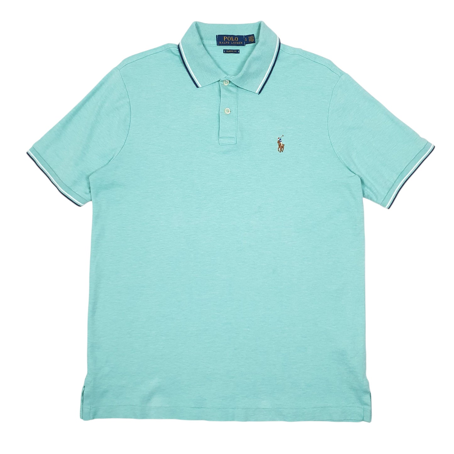 Mens Blue Polo Ralph Lauren  Short Sleeve Polo Shirt