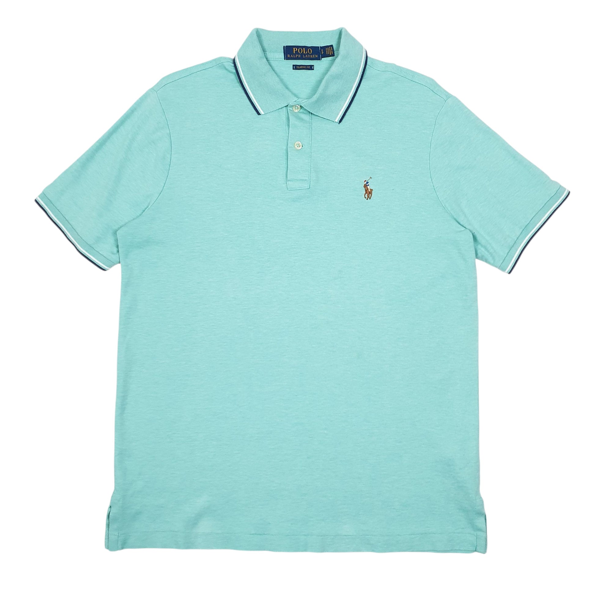 Mens Blue Polo Ralph Lauren  Short Sleeve Polo Shirt