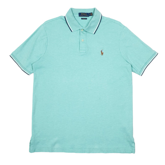 Mens Blue Polo Ralph Lauren  Short Sleeve Polo Shirt