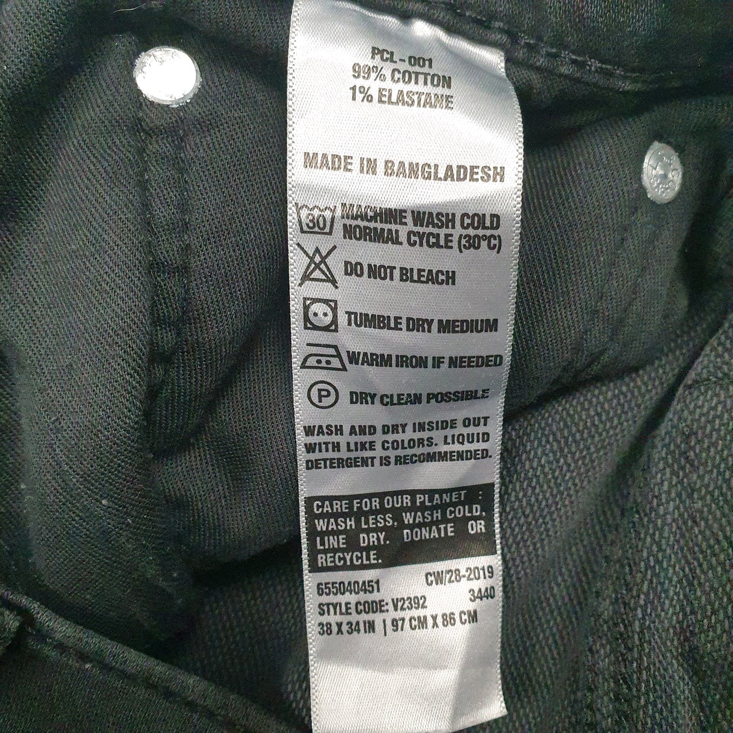 Mens Black Levis   Jeans