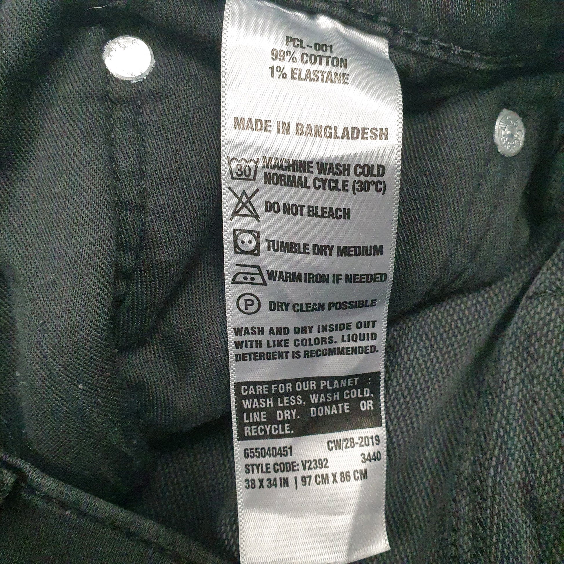 Mens Black Levis   Jeans