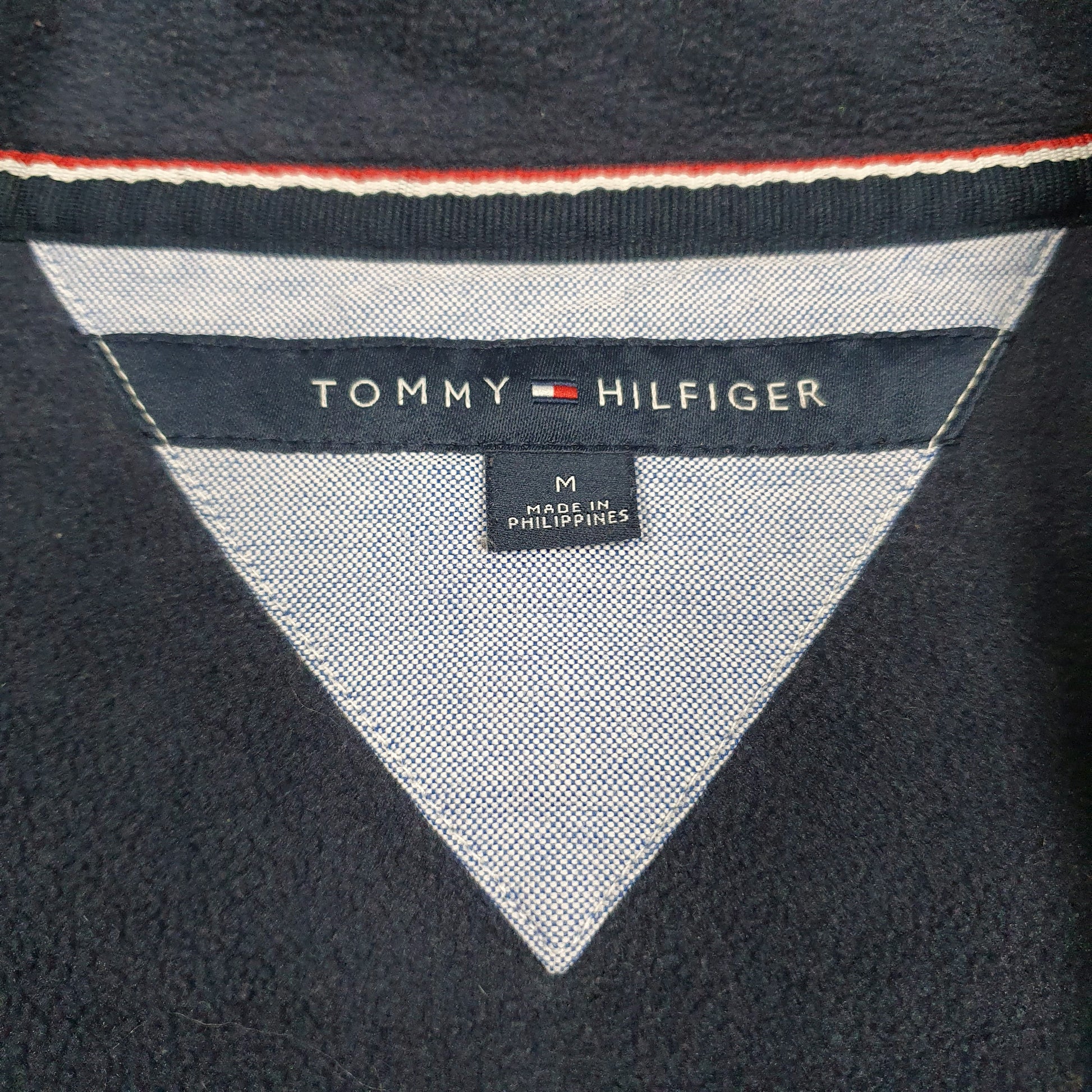 Mens Navy Tommy Hilfiger  Full Zip Jumper