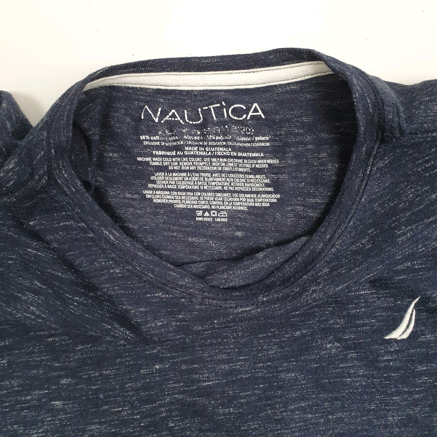 Mens Navy Nautica   T Shirt