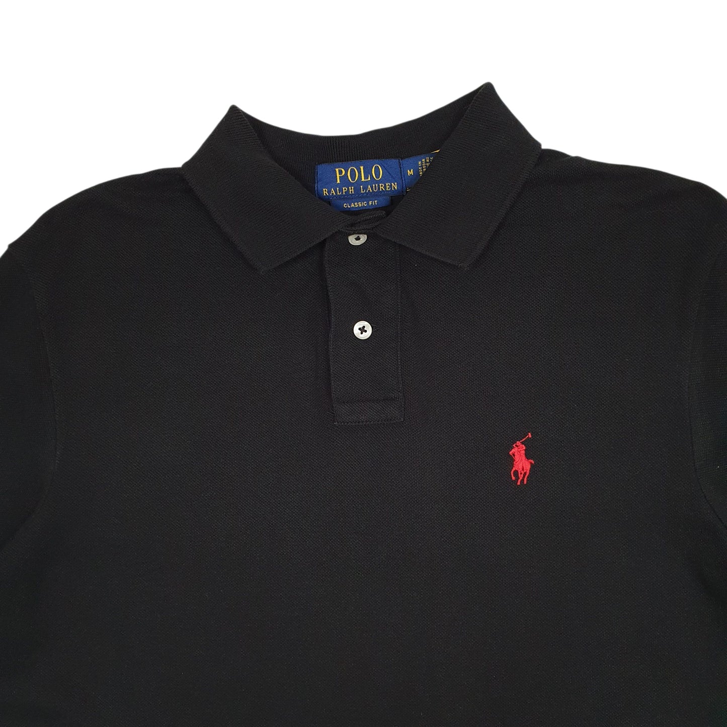 Mens Black Polo Ralph Lauren   Polo Shirt