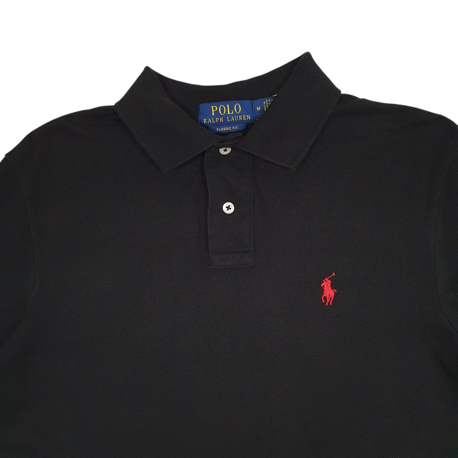 Mens Black Polo Ralph Lauren   Polo Shirt