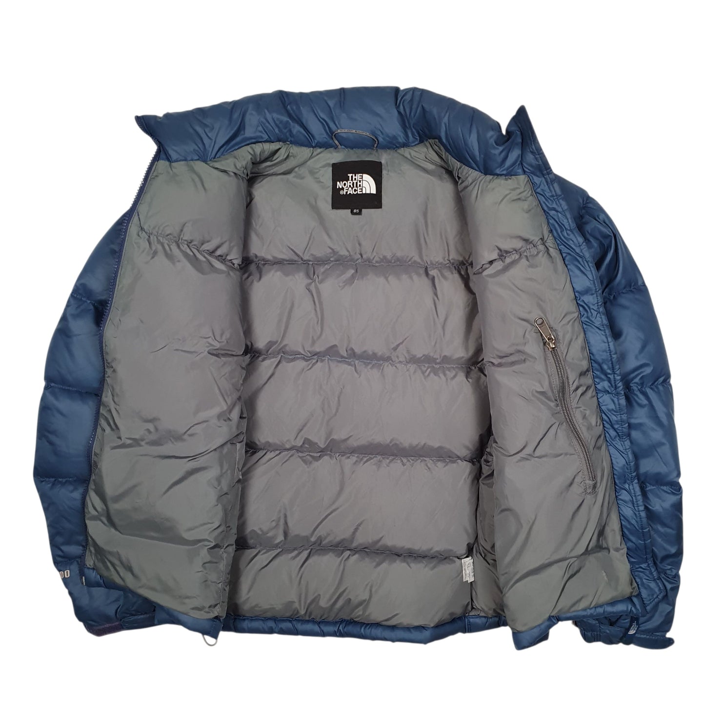 Womens Blue The North Face Nuptse Retro 1996  Coat