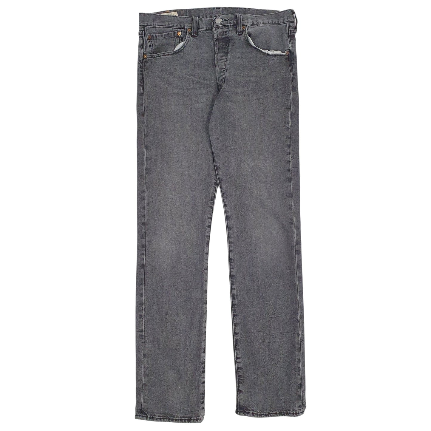 Mens Grey Levis  501 JeansW32 L32