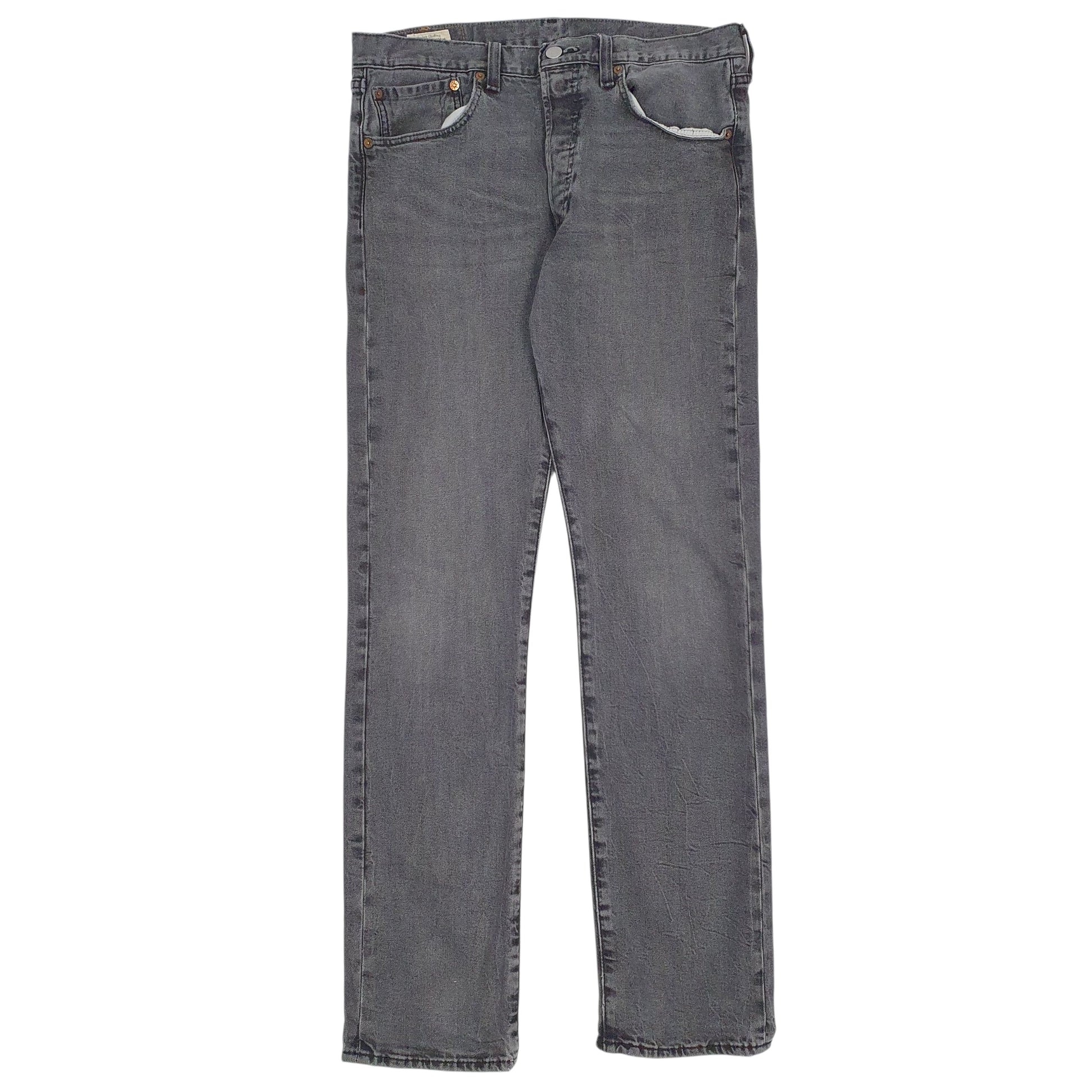 Mens Grey Levis  501 JeansW32 L32