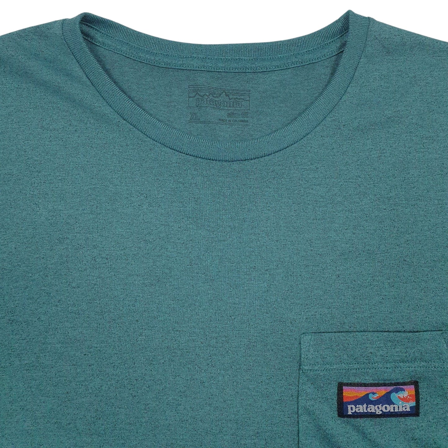 Mens Blue Patagonia Capilene  T Shirt