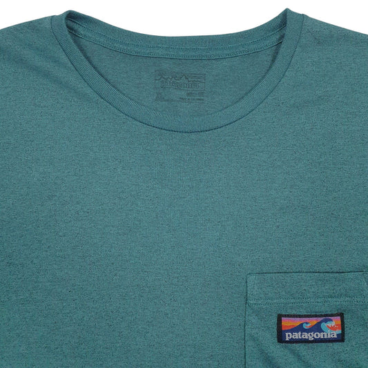 Mens Blue Patagonia Capilene  T Shirt