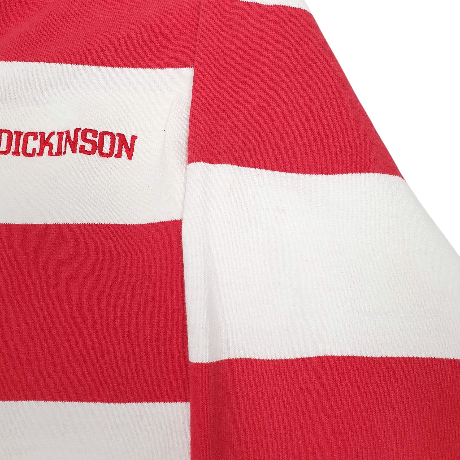 Mens White Barbarian Rugby Hoodie Polo Shirt