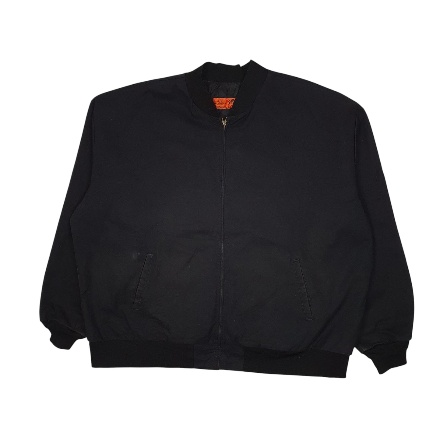 Mens Black Red Kap   Coat