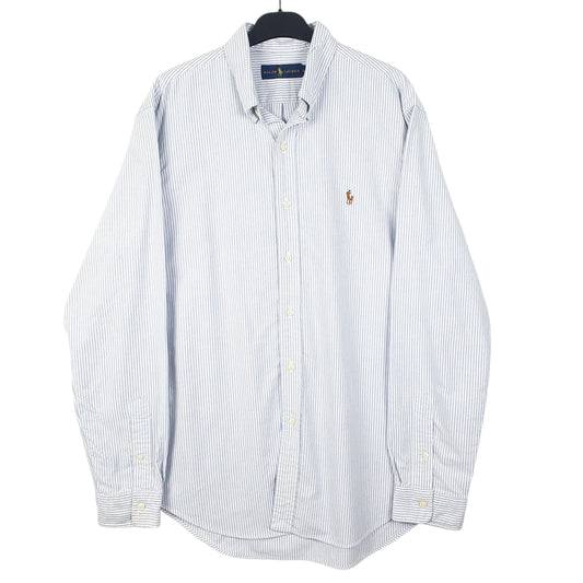 Mens Blue Ralph Lauren  Long Sleeve Shirt